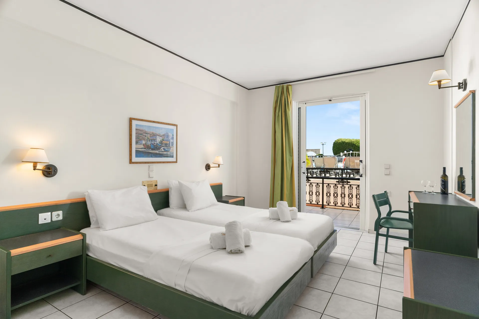 Tiara Holidays - Porto Iliessa - two bedroom apartment - bedroom